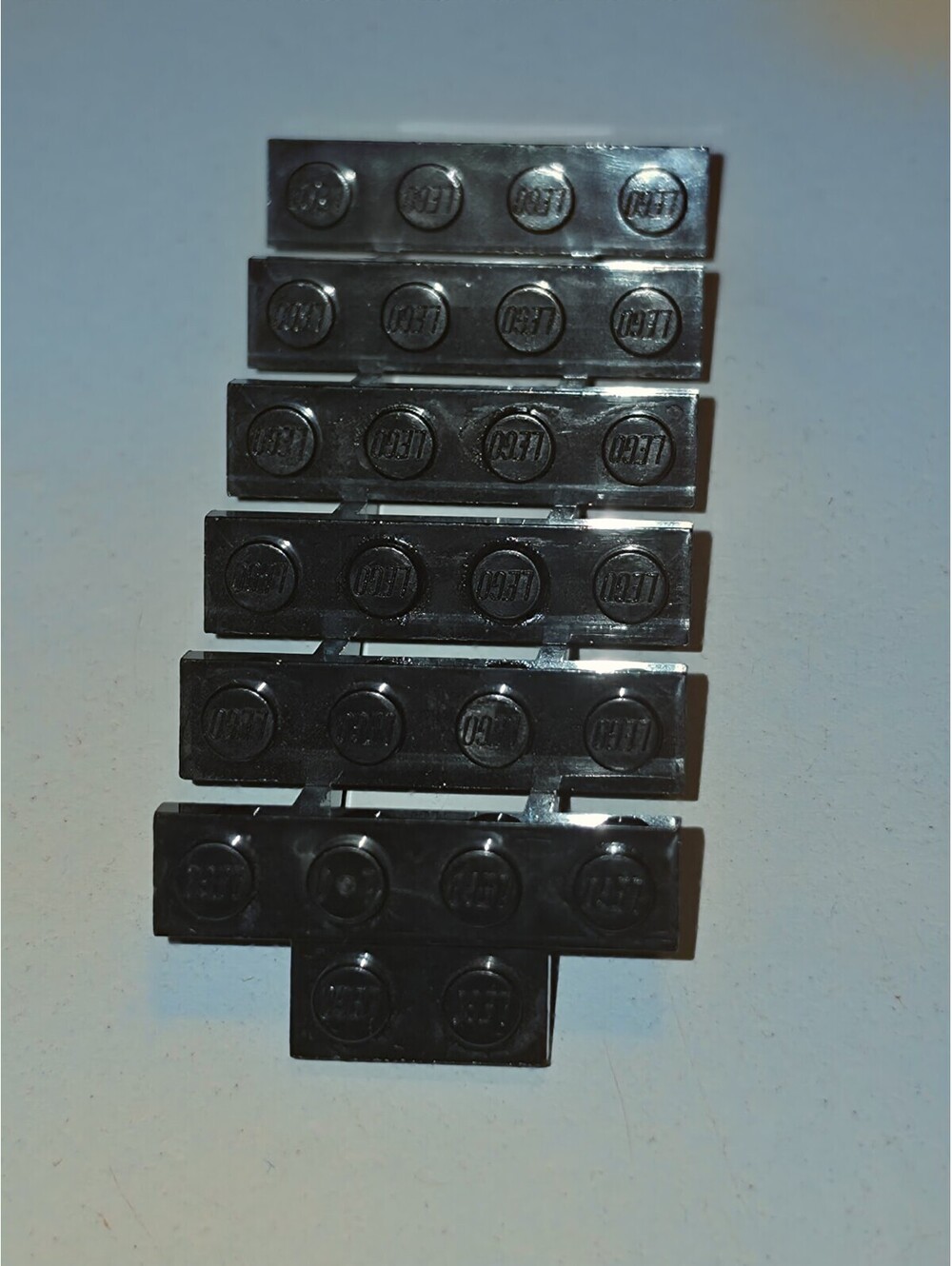 Lego Stairs 7 x 4 x 6 Straight Open part 30134 Black